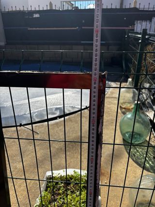 Ventana aluminio dos hojas