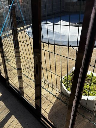 Ventana aluminio dos hojas