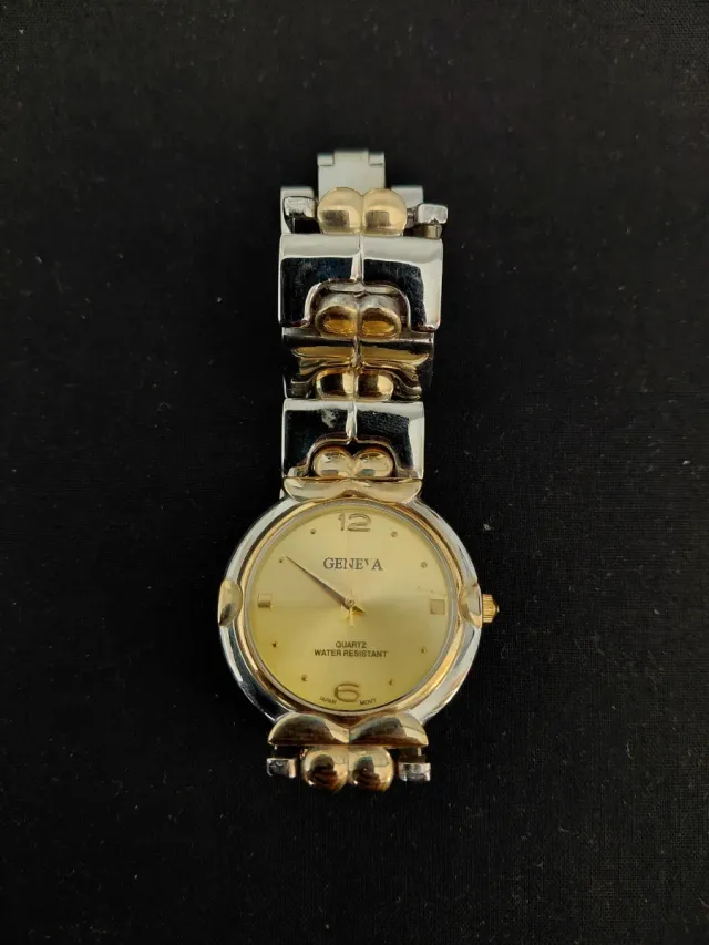 Reloj Geneva Mujer Oro/Plata