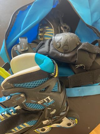 Patines en línea Talla 38-41 + Protecciones