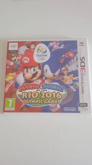 Mario & Sonic Juegos Olímpicos Rio 2016 3DS