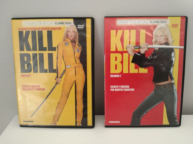DVD Kill Bill Vol. 1 y 2 (Español)