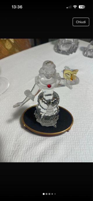 Swarovski colombina da collezione