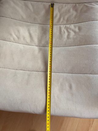 Sillón tela Ikea beige