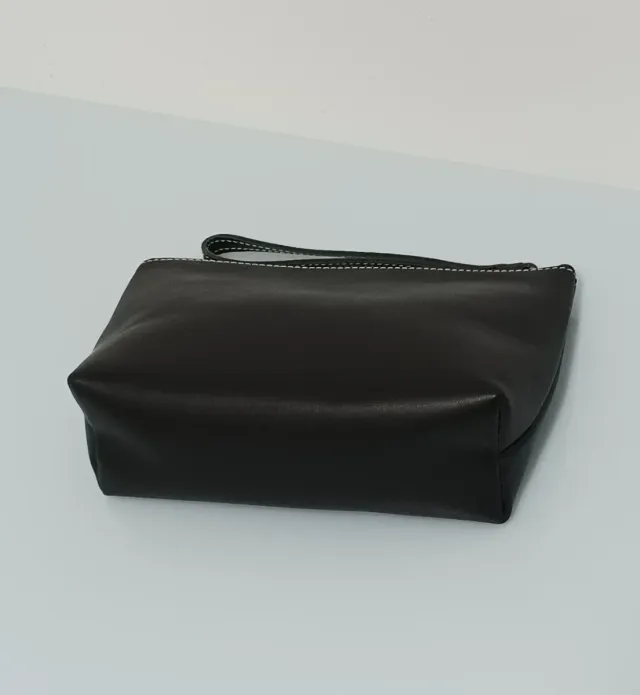 Bolso de mano Pierre Cardin piel negro