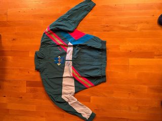 Chándal Vintage Adidas Verde y Rosa