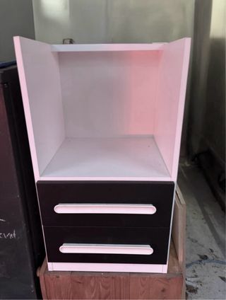 Cama nido con cajones y escritorio, con colchones