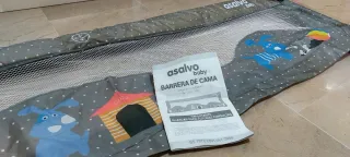 Barra protección cama infantil Asalvo