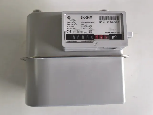 #210 Contador gas natural Elster BK-G4M nuevo