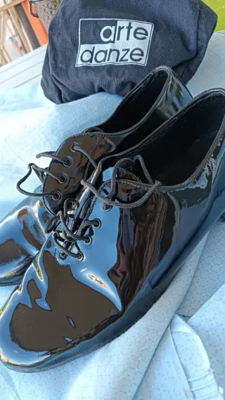 Zapatos de baile de charol, Arte Danze para hombre