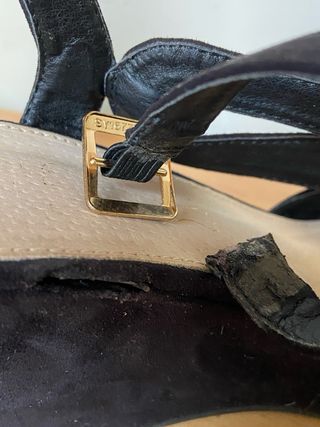 Sandalias de vestir negras