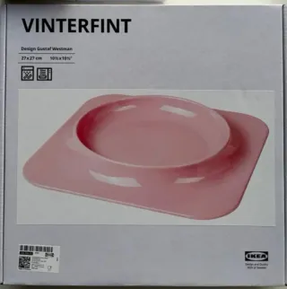 6 Gustaf Westman IKEA plato Vinterfint Rosa
