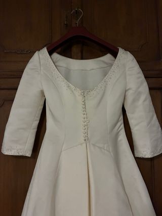 Vestido de Novia Blanco Roto Talla S. Novissima.