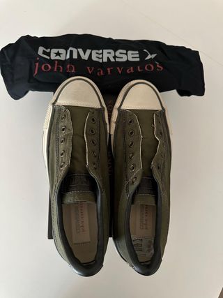 Zapatillas Converse John Varvatos Verde Militar