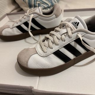 Adidas Samba niño beige/blanco