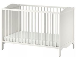 Cuna blanca para bebé Ikea