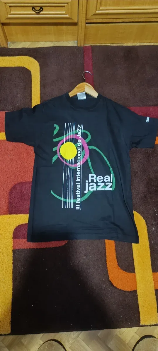 Camiseta Negra Rad Line III Festival Jazz