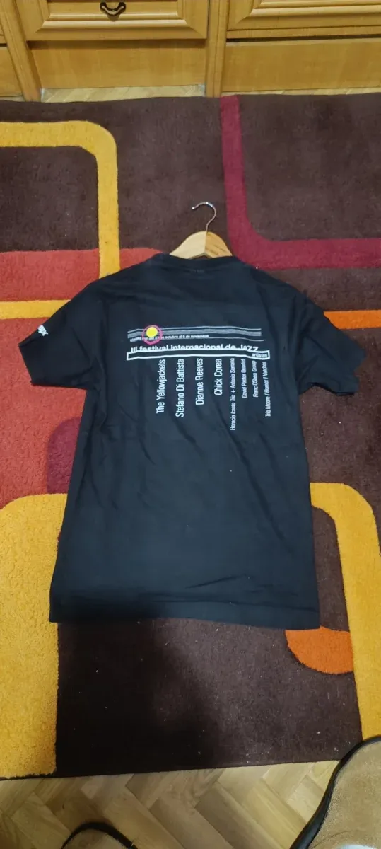 Camiseta Negra Rad Line III Festival Jazz