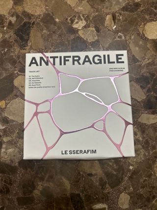 Le Sserafim Antifragile 2nd Mini Album Pink Diamon