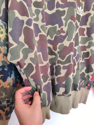 Adidas x Pharrell Williams Sudadera Camuflaje