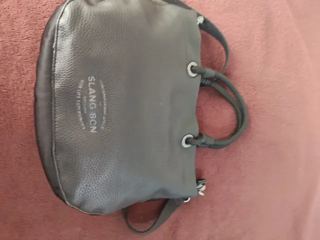 Bolso negro slang bcn mujer