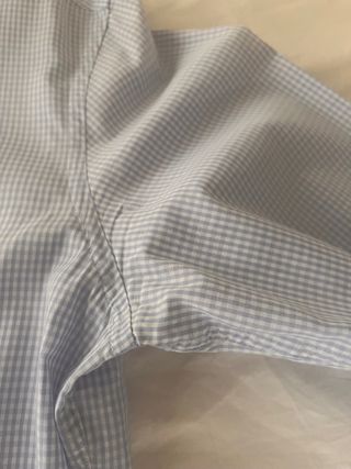 Camisa Scotta celeste cuadros
