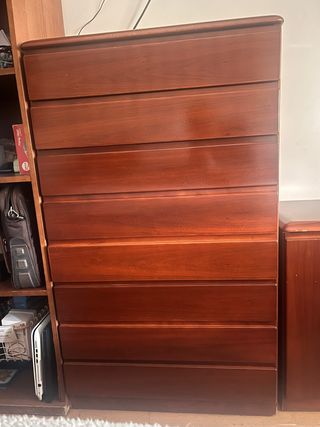 Mueble 8 cajones madera