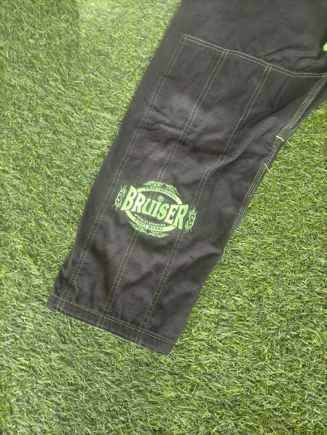Pantalón Jiu Jitsu Bruiser Negro, talla A1