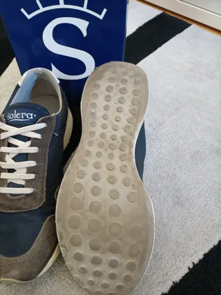 Deportivas Solera Hombre Azul/gris