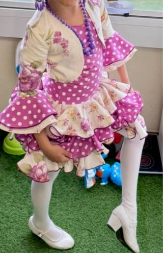 Traje de gitana niña