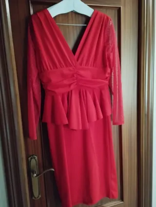 Vestido fiesta o eventos rojo