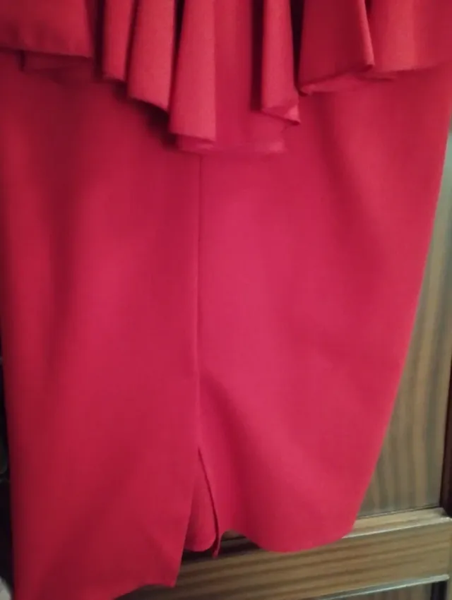 Vestido fiesta o eventos rojo