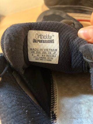 Zapatillas Salomon 42 Negras/Rojas