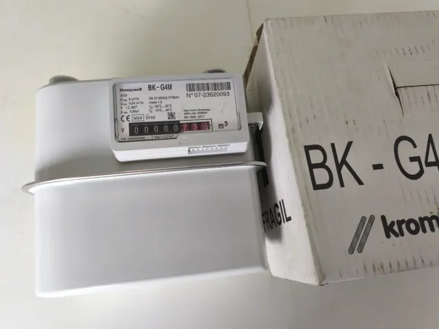 #211 Contador Gas Honeywell BK-G4M Nuevo