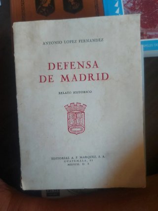 relato histórico historia de españa, Madrid la nov