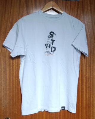 Camiseta Pull&Bear Blanca Talla XS