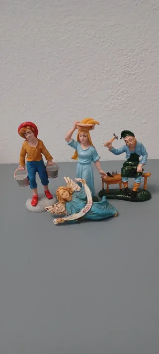 Lotto statuine Presepe Belen.