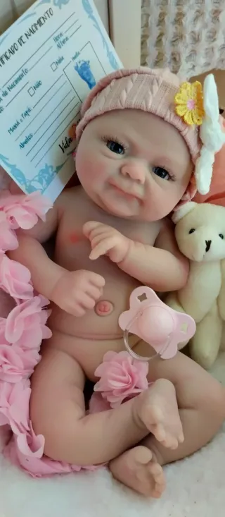 Bebé Reborn Silicona Realista