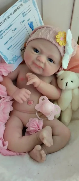 Bebé Reborn Silicona Realista