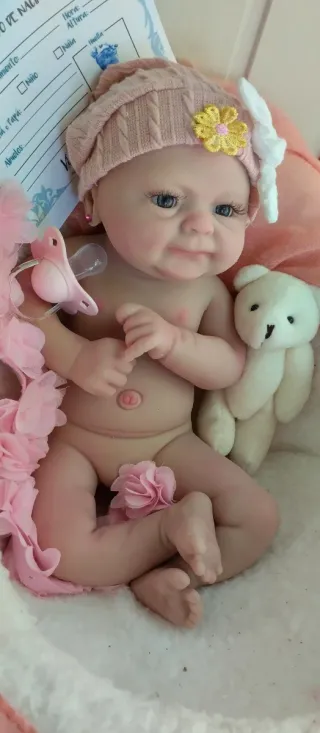 Bebé Reborn Silicona Realista