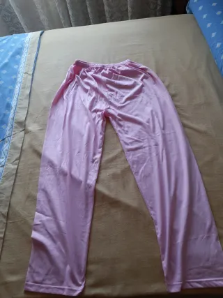 Pijama mujer tela fina estampado flores