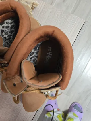 Stivaletti donna marroni con tacco