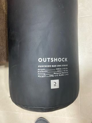 Saco de boxeo Outshock 500 Strike