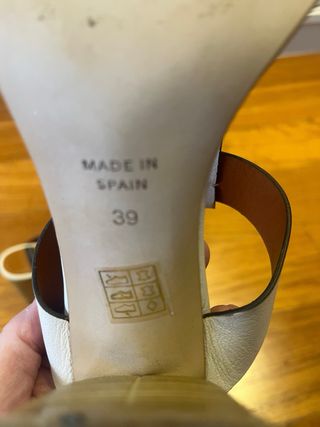 Sandalias de piel Angel Alarcón Talla 39