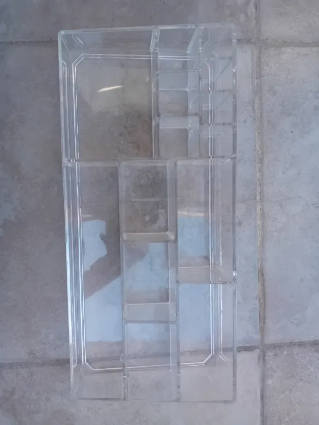 Organizer porta trucchi, trasparente