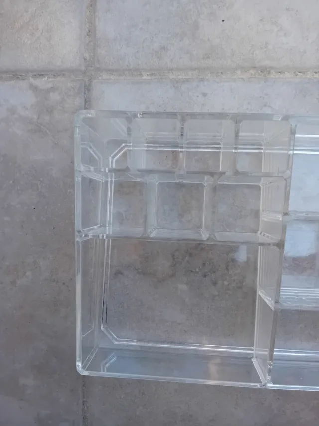 Organizer porta trucchi, trasparente