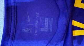 Maglietta Lakers Nike Viola e Oro