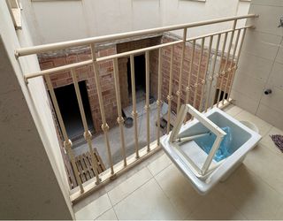 Barandilla metálica exterior