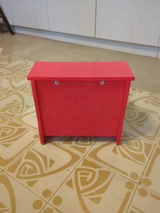 Piano infantil Hape rojo