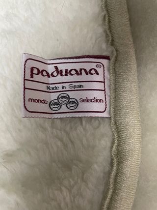 Manta Paduana Rosa y Verde